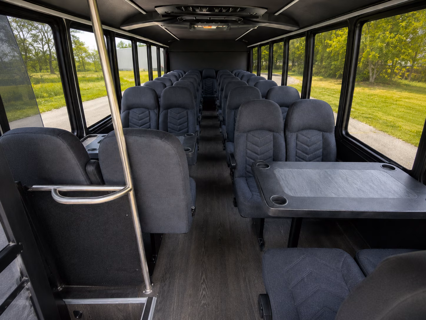 dearborn 20 passenger minibus inside