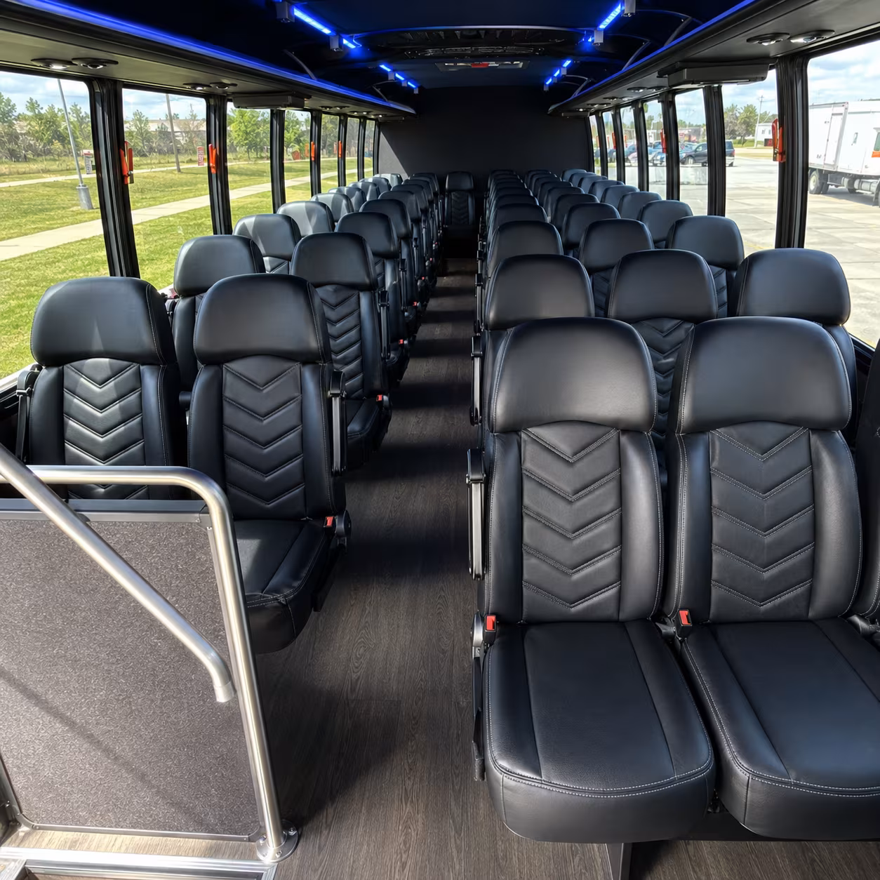 dearborn 25 passenger minibus interior