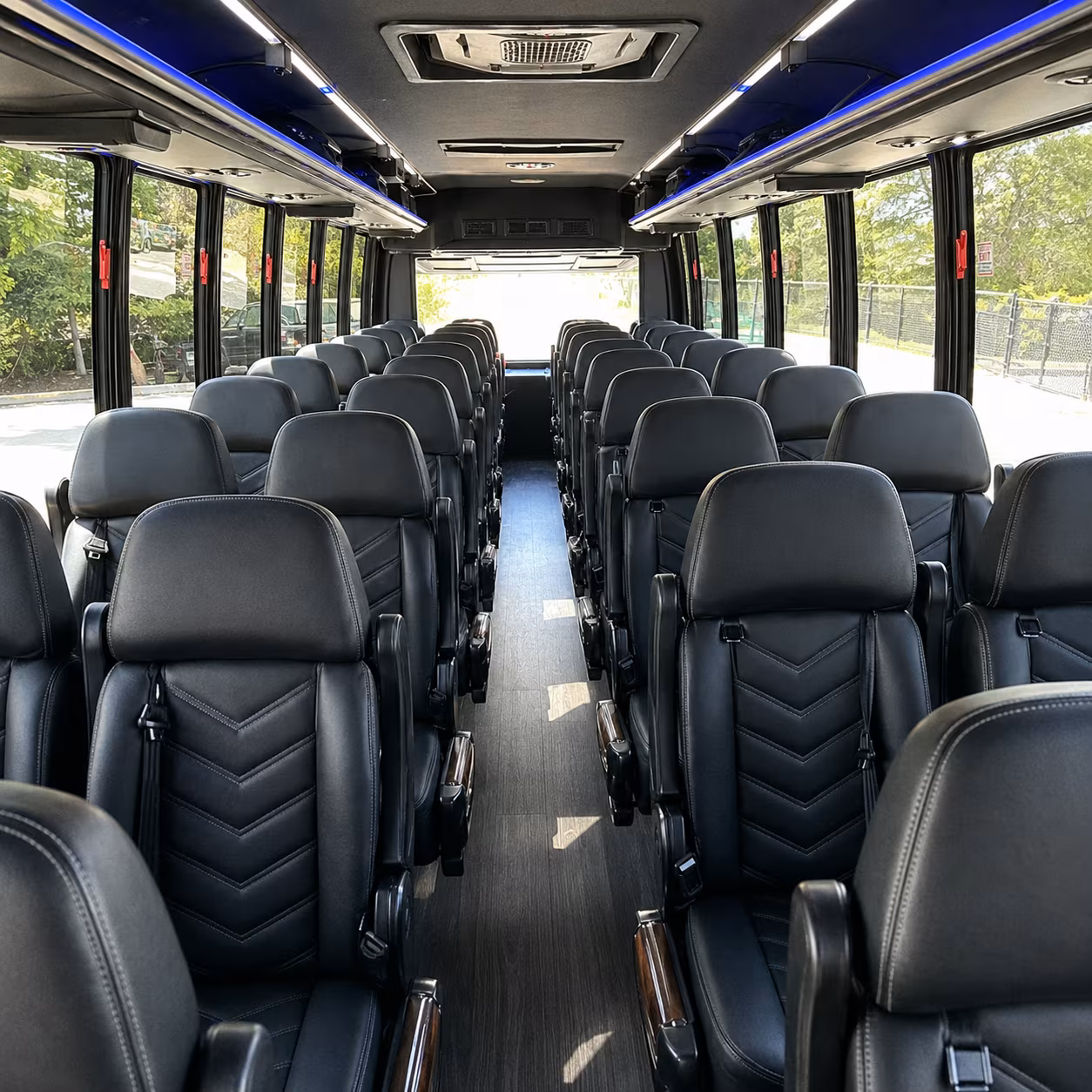 dearborn 30 passenger minibus inside