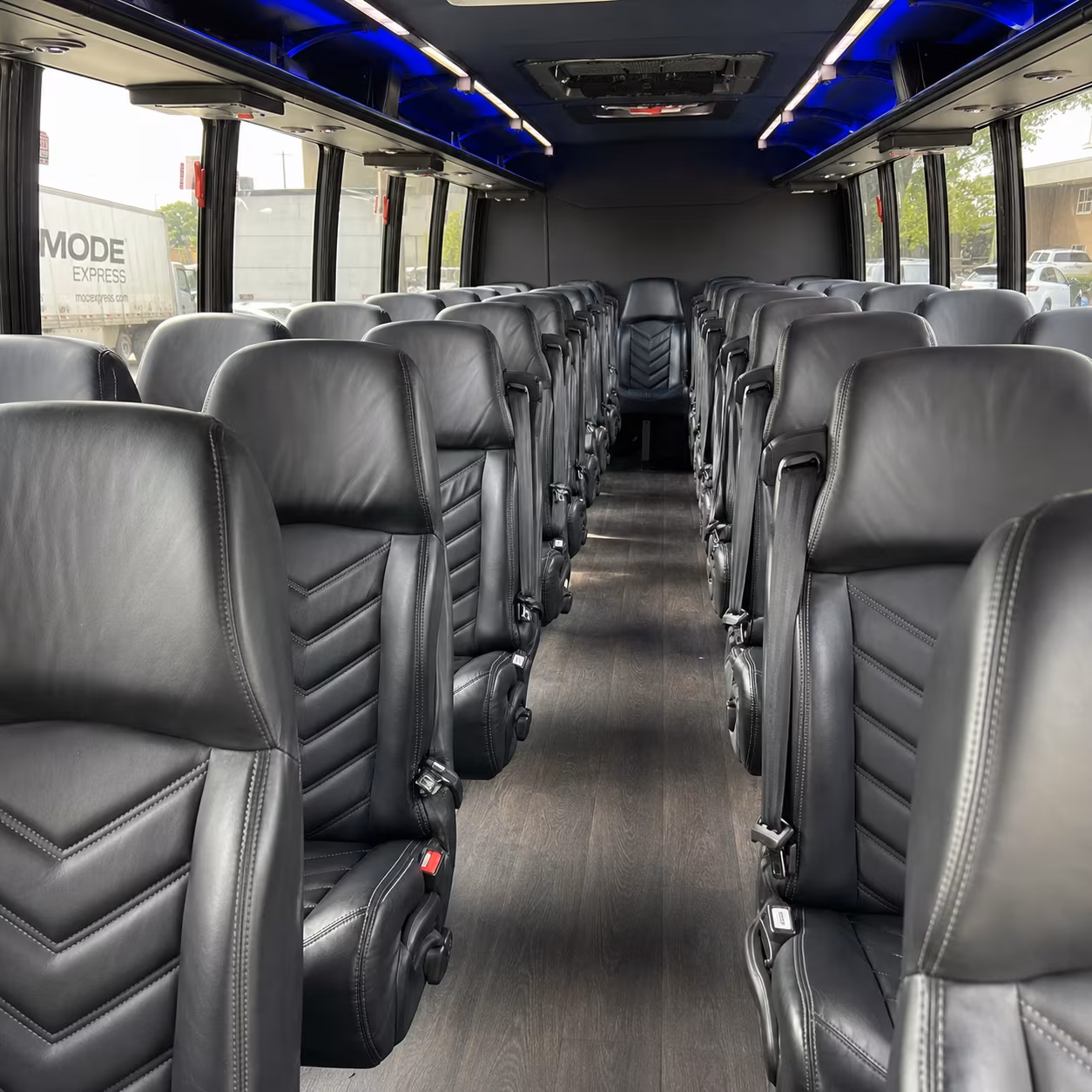 dearborn 30 passenger minibus interior