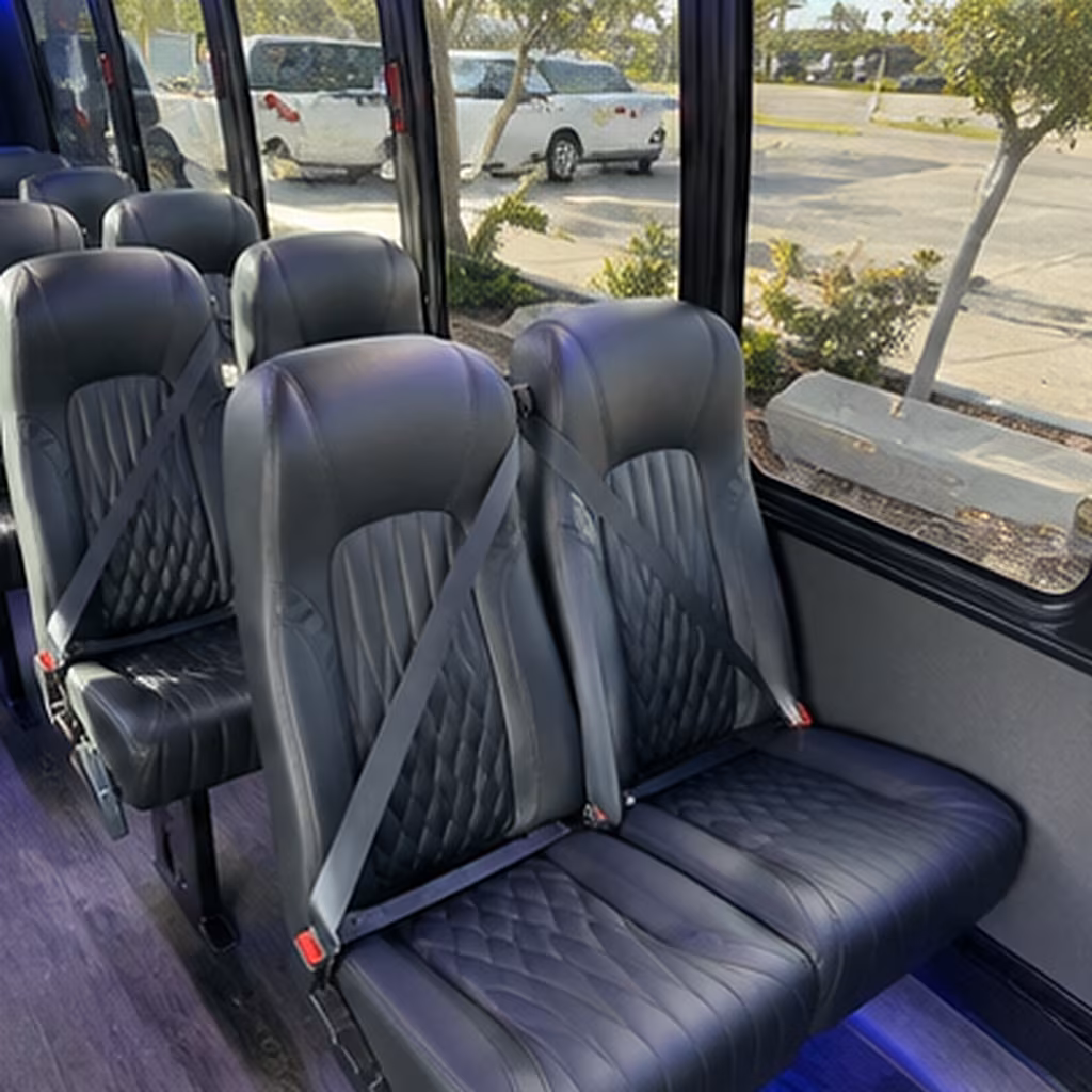 dearborn 35 passenger minibus inside