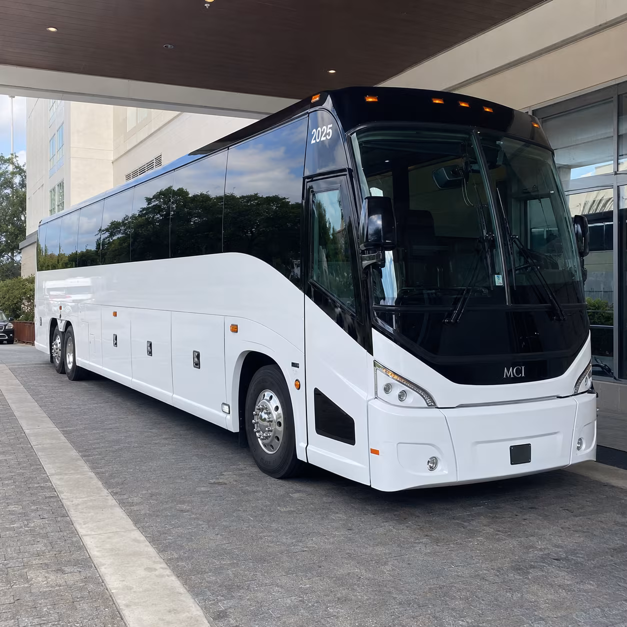dearborn 54 passenger charter bus