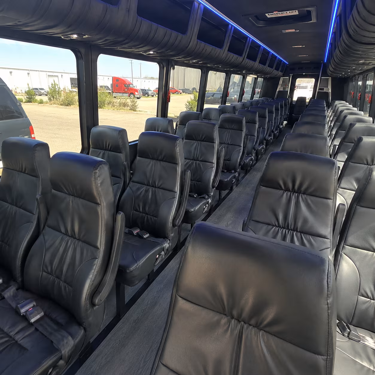 dearborn convention transportation onboard seating