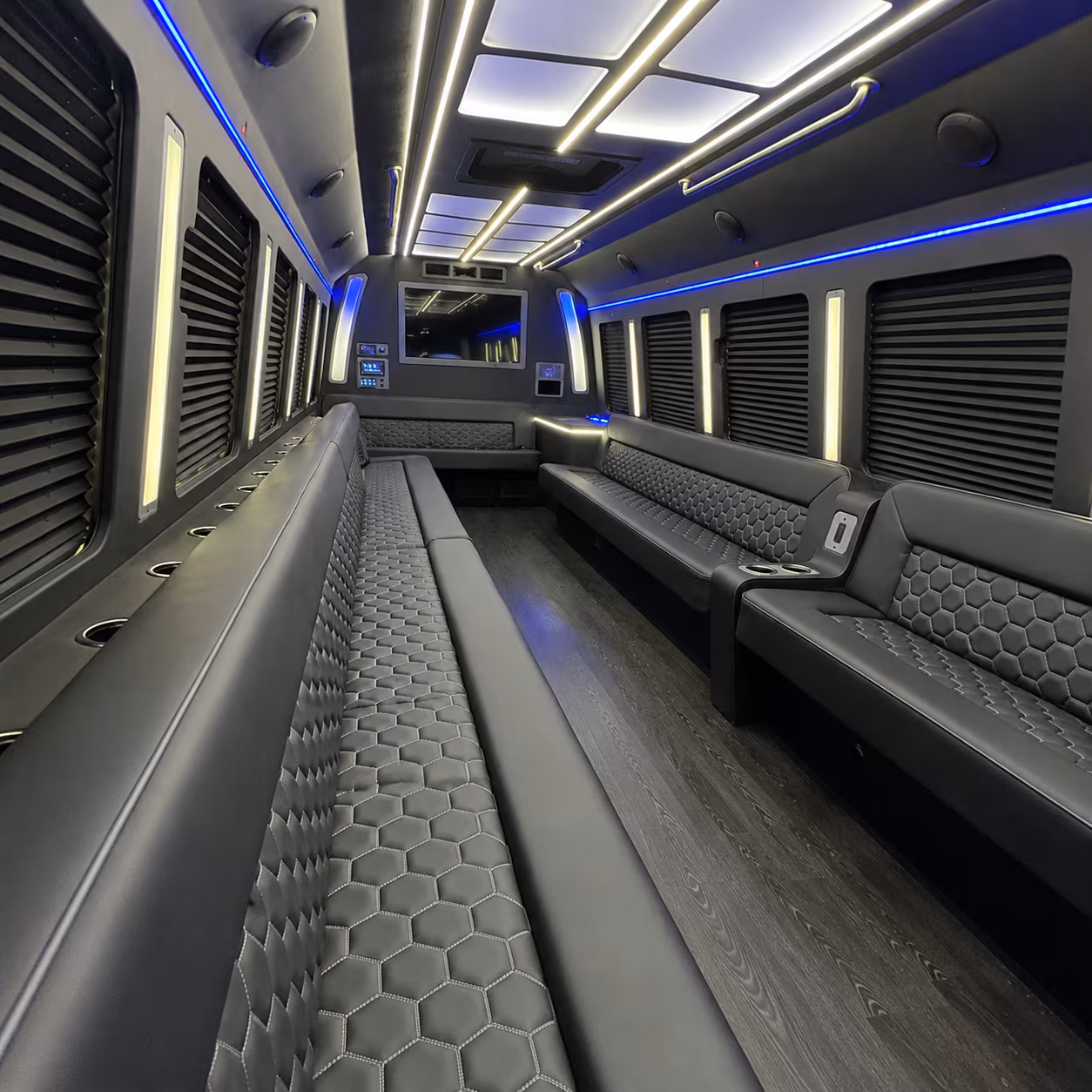 dearborn party bus inside