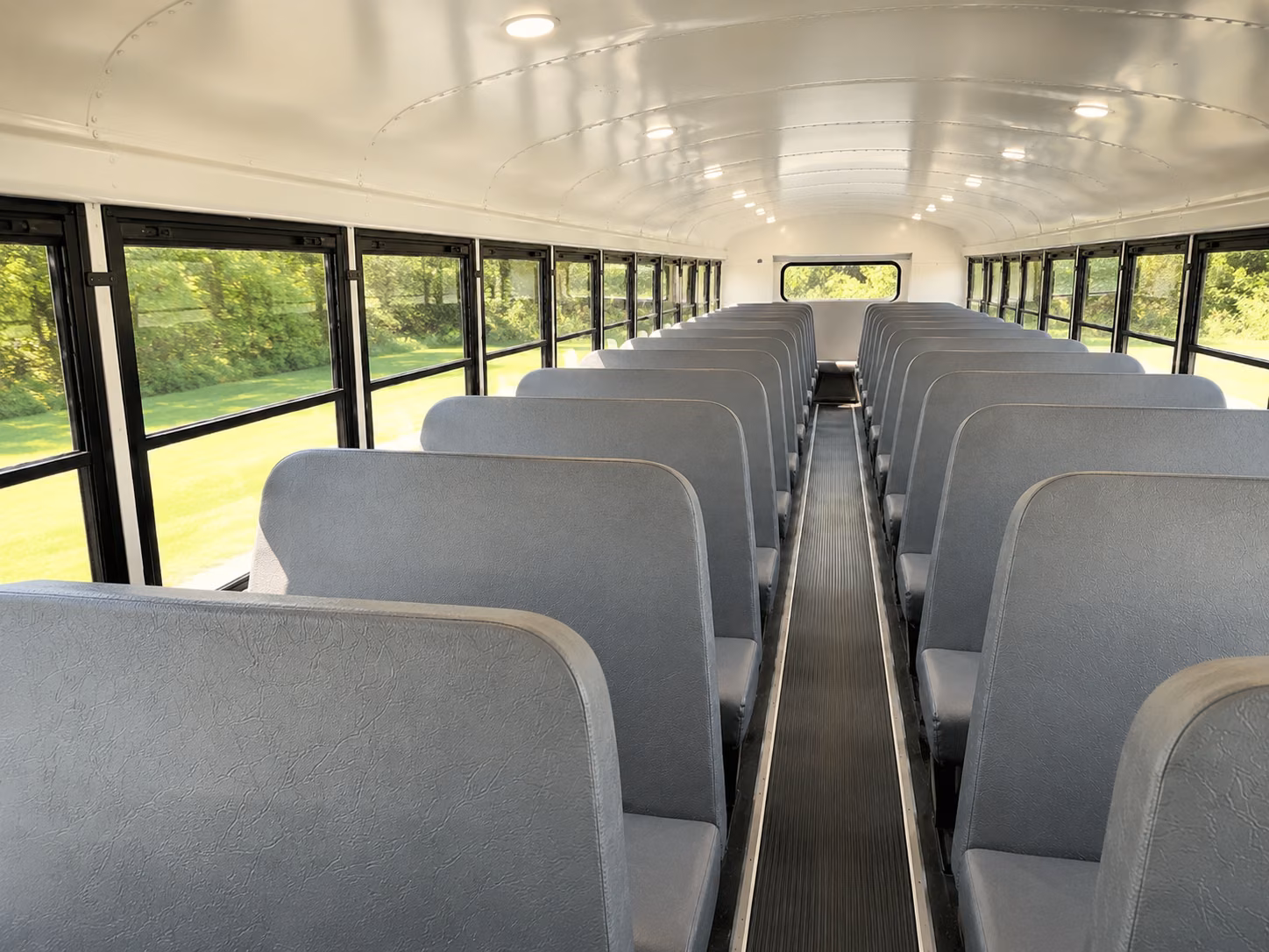 dearborn school bus interior
