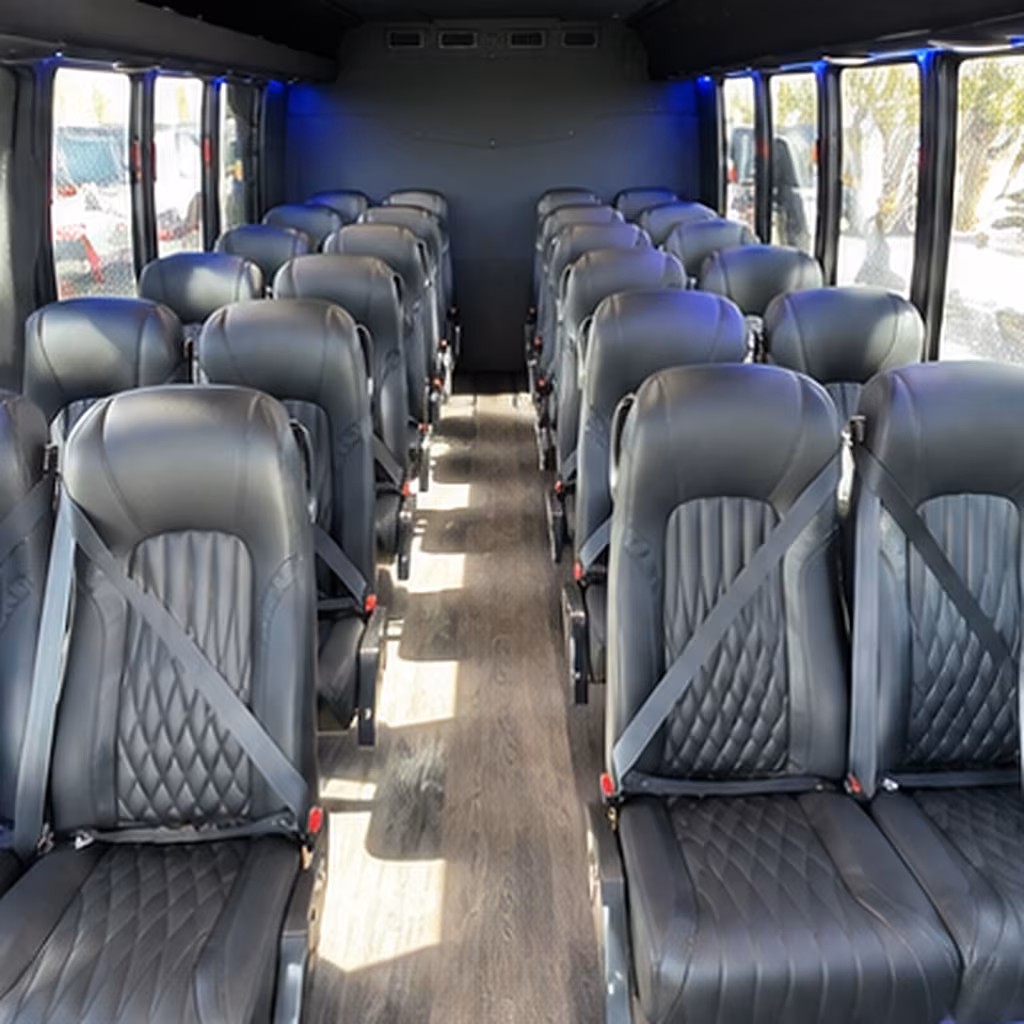 dearborn sporting event transportation onboard seating