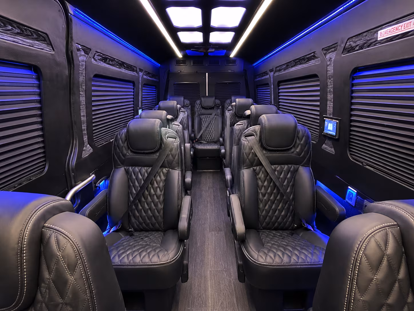 dearborn sprinter van with driver inside